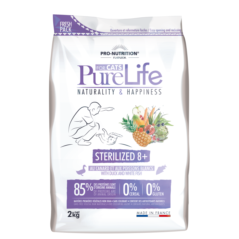 Pure life sterilized 8+