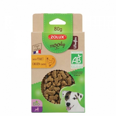 Mooky Bio chien : friandises au poulet