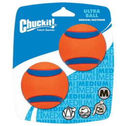 Lot de 2 Balles Caoutchouc...