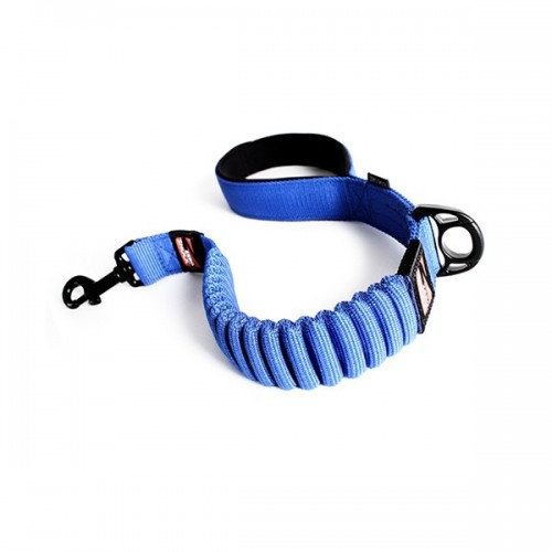 Laisse Ezydog Zero Shock Bleu M